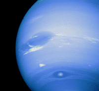 Neptune & great blue spots